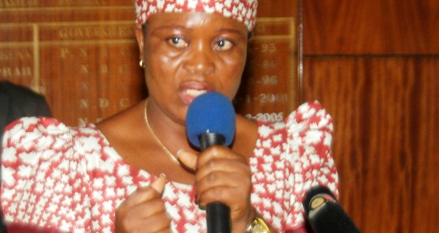 Mrs Helen Ntoso is Volta Regional Minister