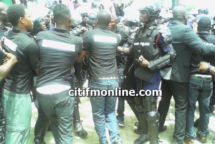 NPP’s Invincible forces allegedly lock up NHIS office