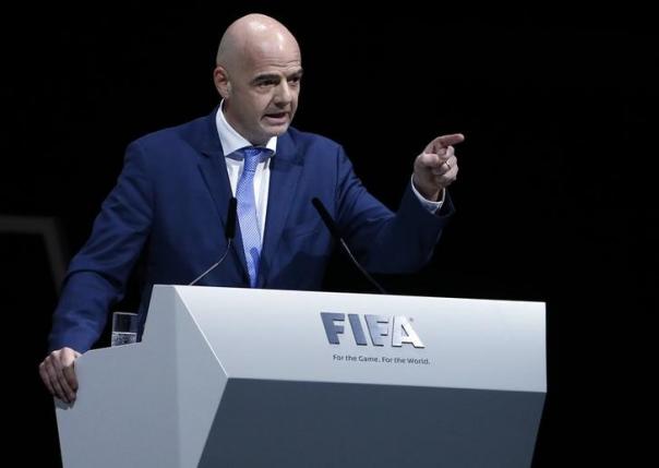 FIFA President, Gianni Infantino.