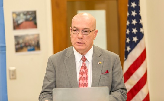 US Ambassador to Ghana -Robert P. Jackson 