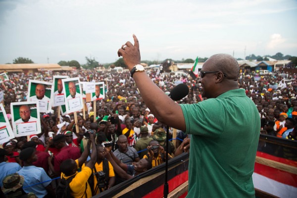 mahama tour northern