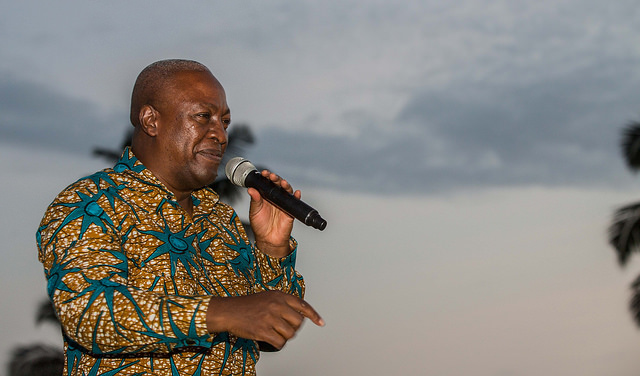 Mahama in central region