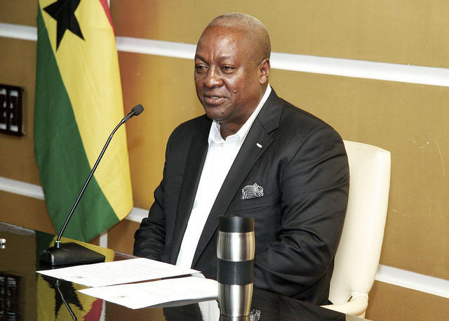 Mahama rejects government offer of an office space