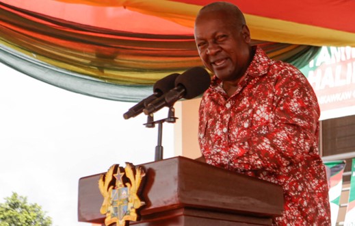 Mahama promises to construct more roads in Eastern Region