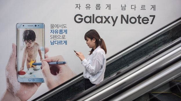 Samsung slashes profit forecast over Galaxy Note 7 crisis