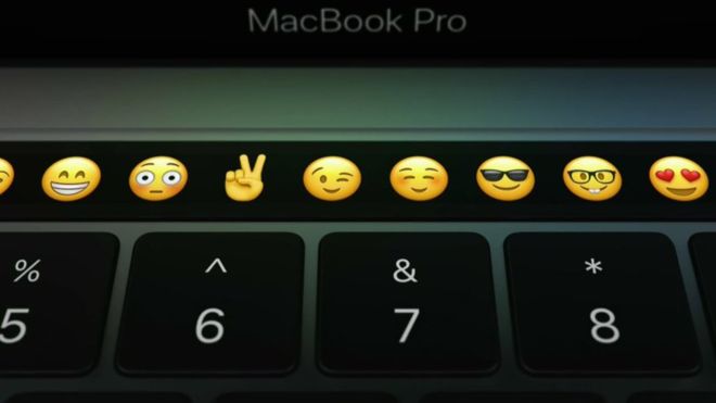 Apple adds Touch Bar to MacBook Pro laptops