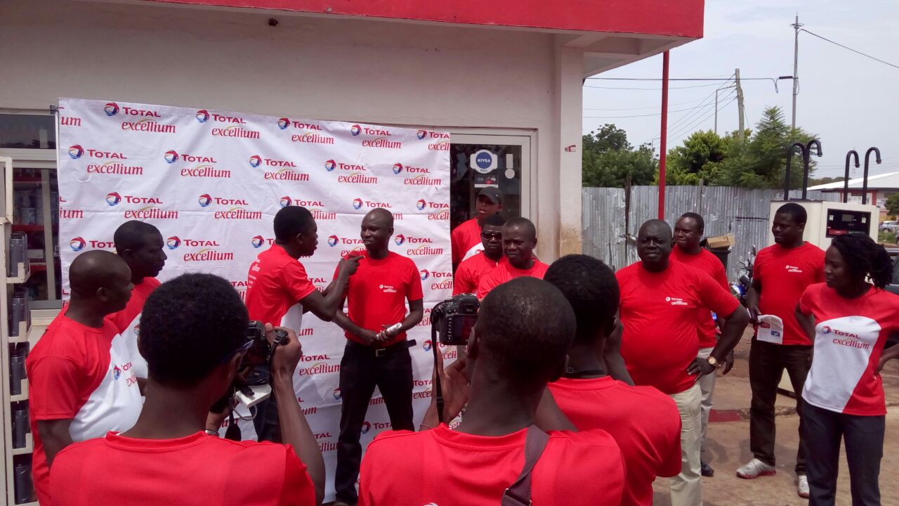 TOTAL excellium products promo caravan hits Northern Region