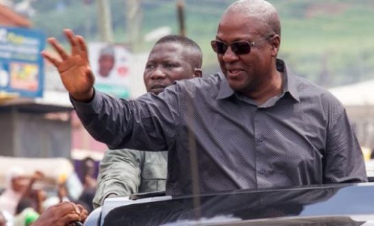 President Mahama pledges more jobs for the youth