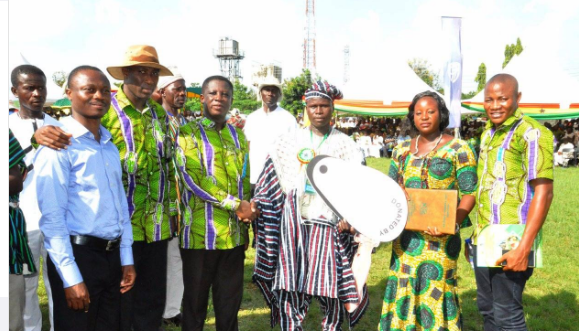 Farmers’ day celebration: Exim Bank donates two tractors