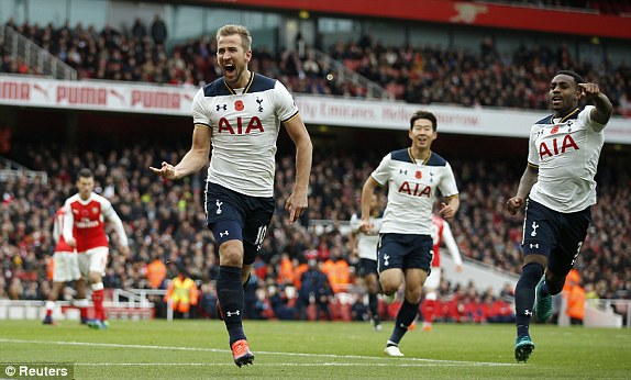 Arsenal 1-1 Tottenham: Points shared in North London derby [Photos]
