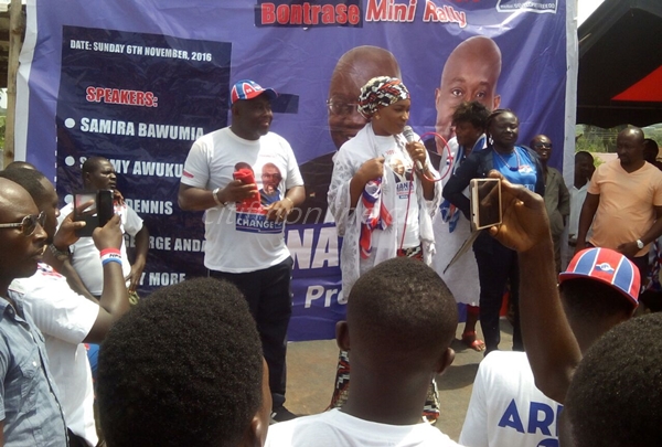 We will resist rigging in this election – Samira Bawumia