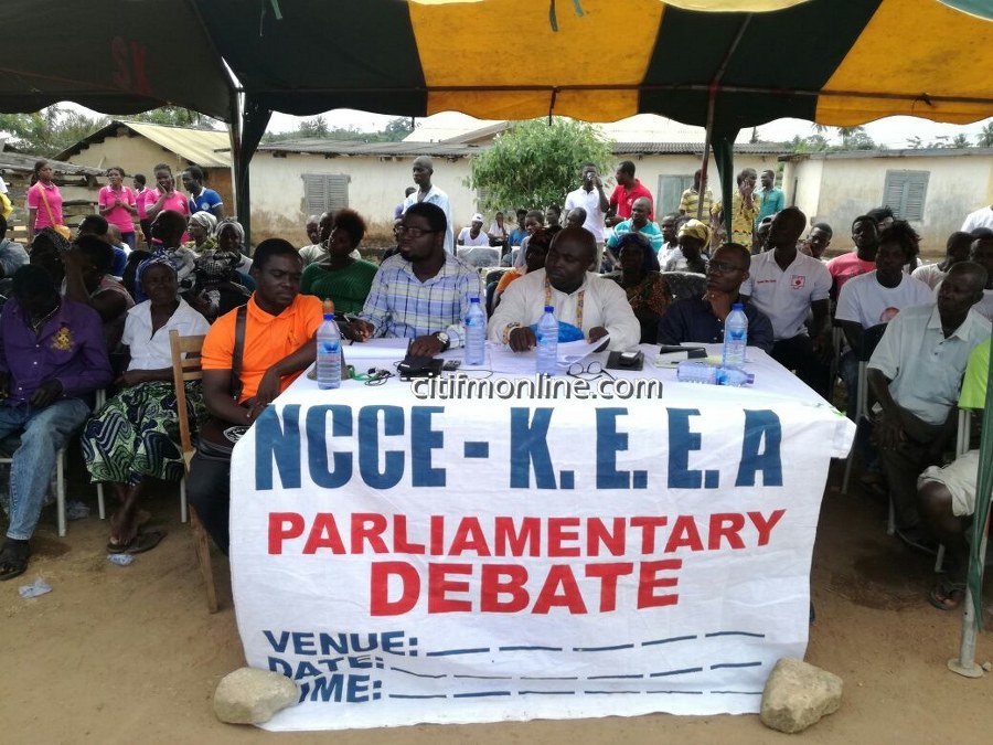 Parliamentary debate held in KEEA [Photos]