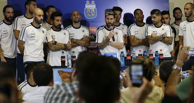 Lionel Messi leads Argentina squad in media boycott after beating Colombia