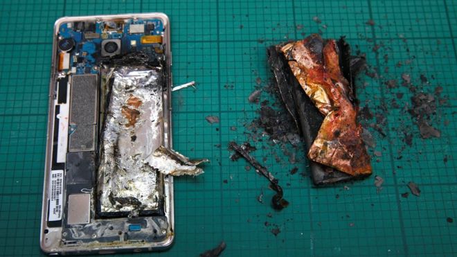 Samsung limits Galaxy Note 7 battery to 30% charge