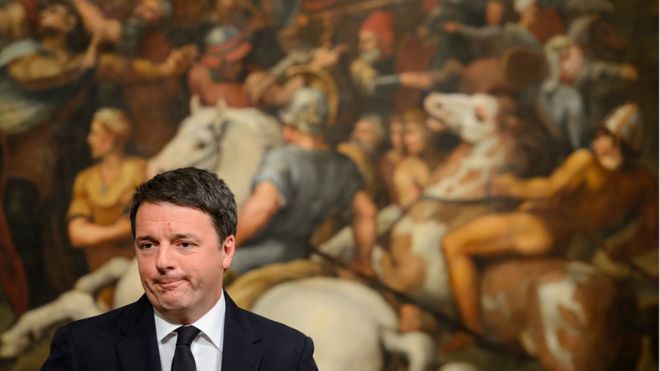 Italy referendum: PM Matteo Renzi resigns after clear referendum defeat