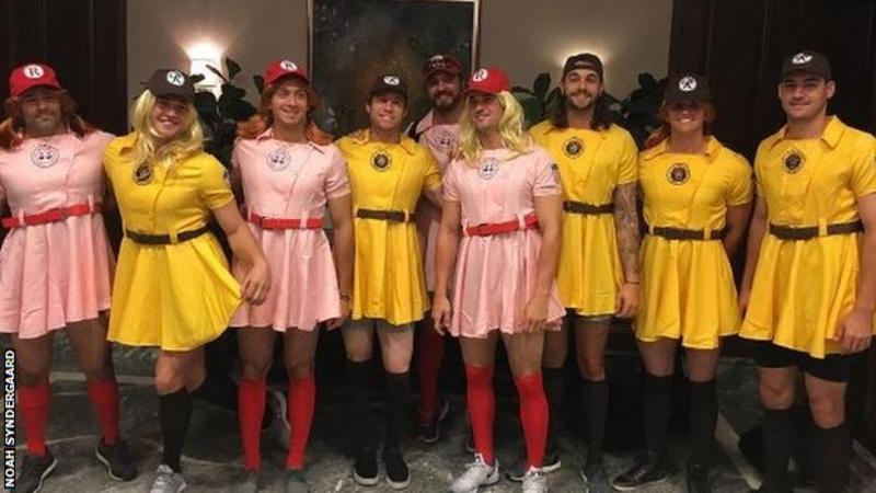Major League Baseball: Rookie players banned from dressing up as women