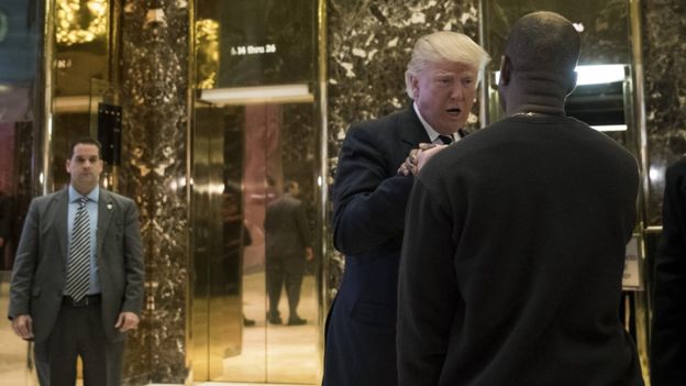 Donald Trump and Kanye West ‘discuss life’ at Trump Tower