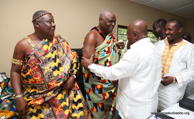 Correct me if I go wrong – Akufo-Addo to Accra chiefs