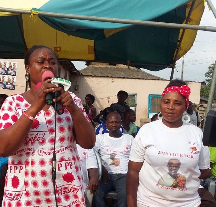 Vote PPP for your kids’ future –  Brigitte Dzogbenuku