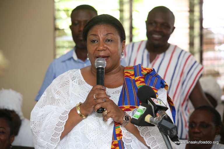 First Lady courts support for new mother, child unit at Komfo Anokye