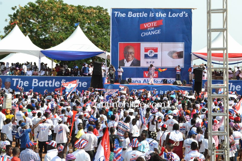 NPP's final rally at Trade Fair