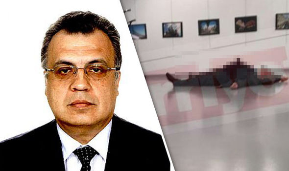Russian ambassador shot in Turkey