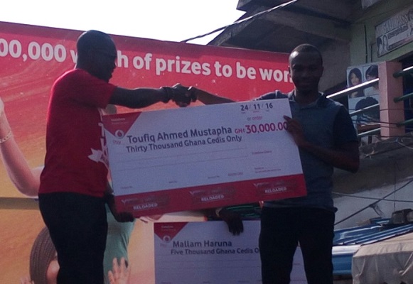 Vodafone rewards loyal customers