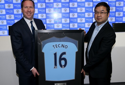Manchester City celebrates global partnership with Tecno Mobile