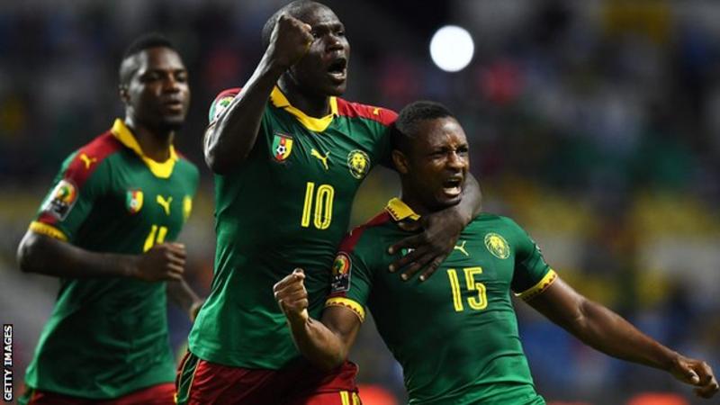 AFCON 2017: Cameroon come from behind to beat Guinea-Bissau [Photos]