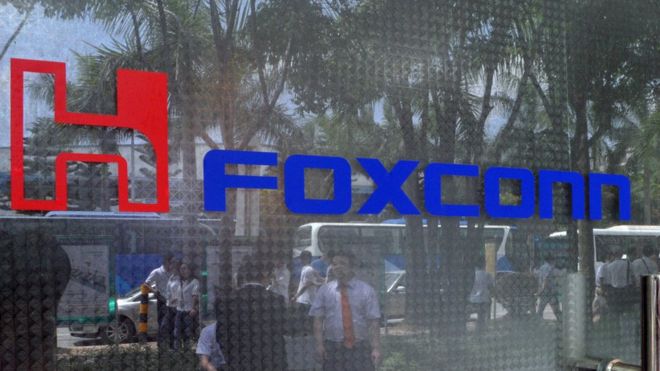 iPhone maker Foxconn signals $7bn US investment
