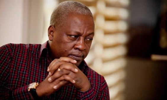 Ghanaians upset with Mahama over retirement home