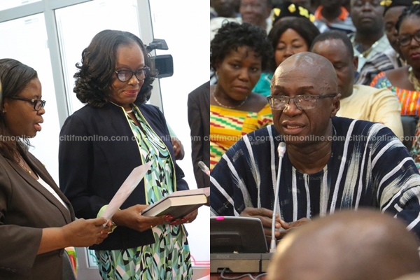 Ambrose Dery, Gloria Akuffo vetted [Photos]