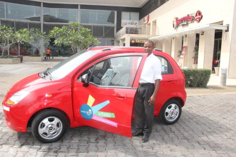 West Hills Mall shopper wins new car after just Gh¢150 shopping
