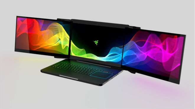 Prototypes of triple screen laptop stolen