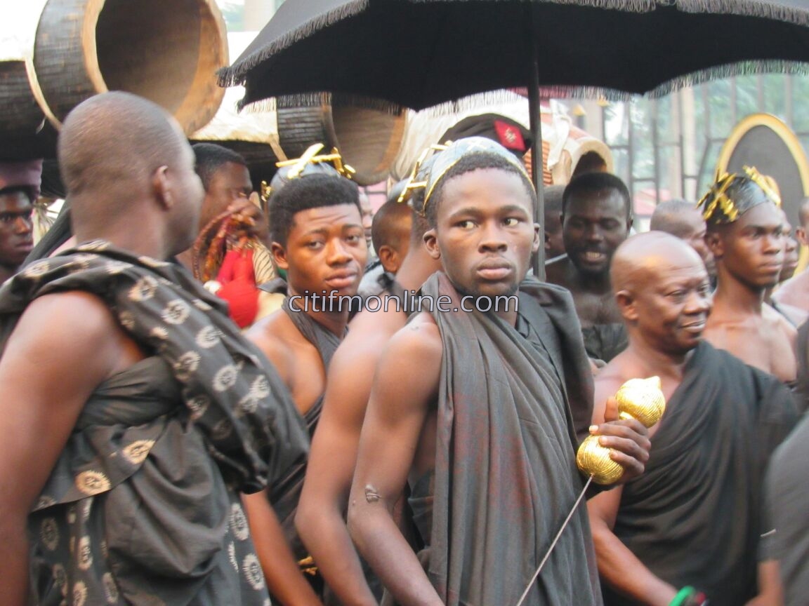 Asantehemaa laid in state at Manhyia [Photos]