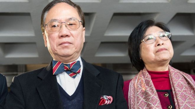 Hong Kong ex-leader found guilty of misconduct