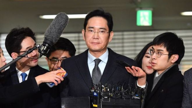 Samsung chief Lee Jae-Yong on trial for bribery