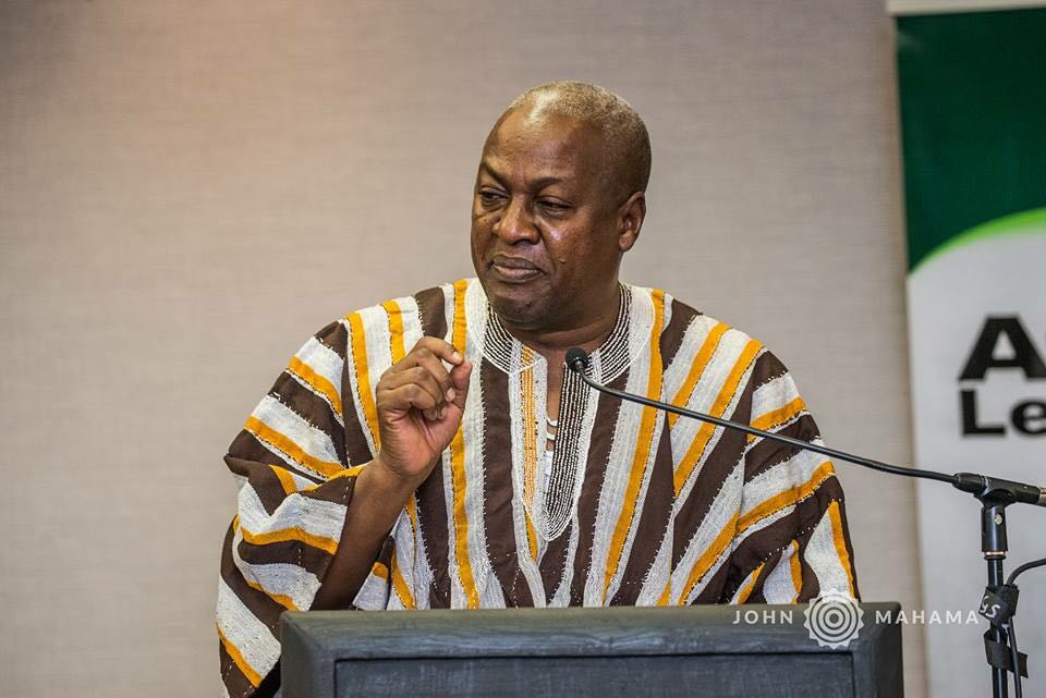 Don’t be ashamed; we did well – Mahama to NDC appointees