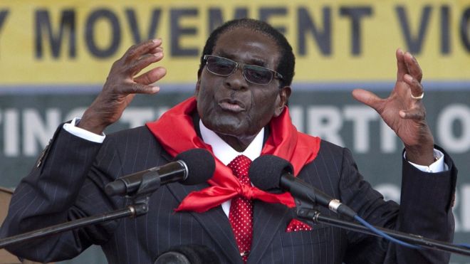 Robert Mugabe: Give Donald Trump a chance