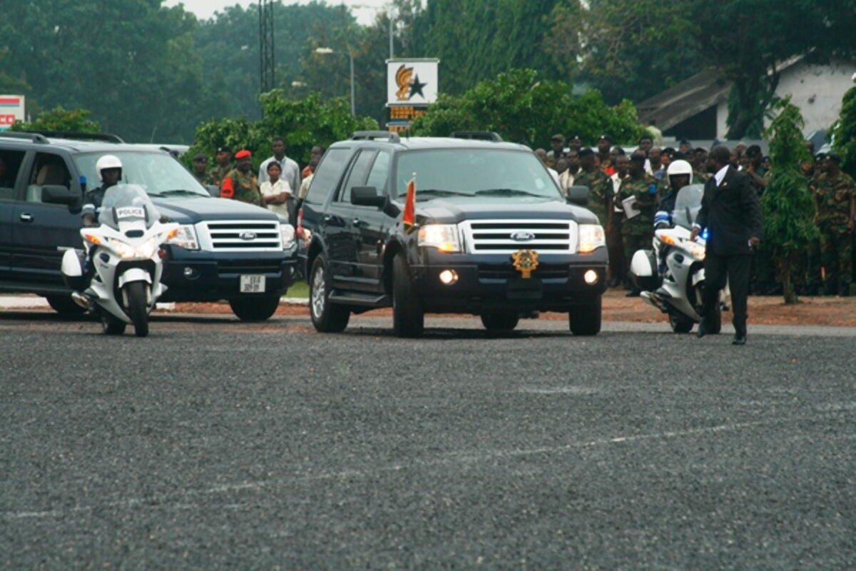 Confirmed: 4 bulletproof cars available at Flagstaff House