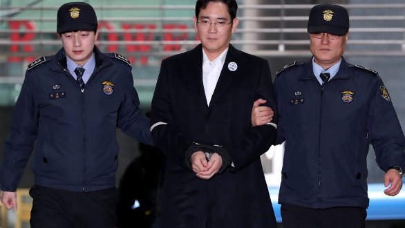 Samsung heir Lee Jae-yong jailed 5 years for corruption