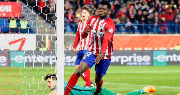 Thomas Partey signs new deal with Atletico Madrid