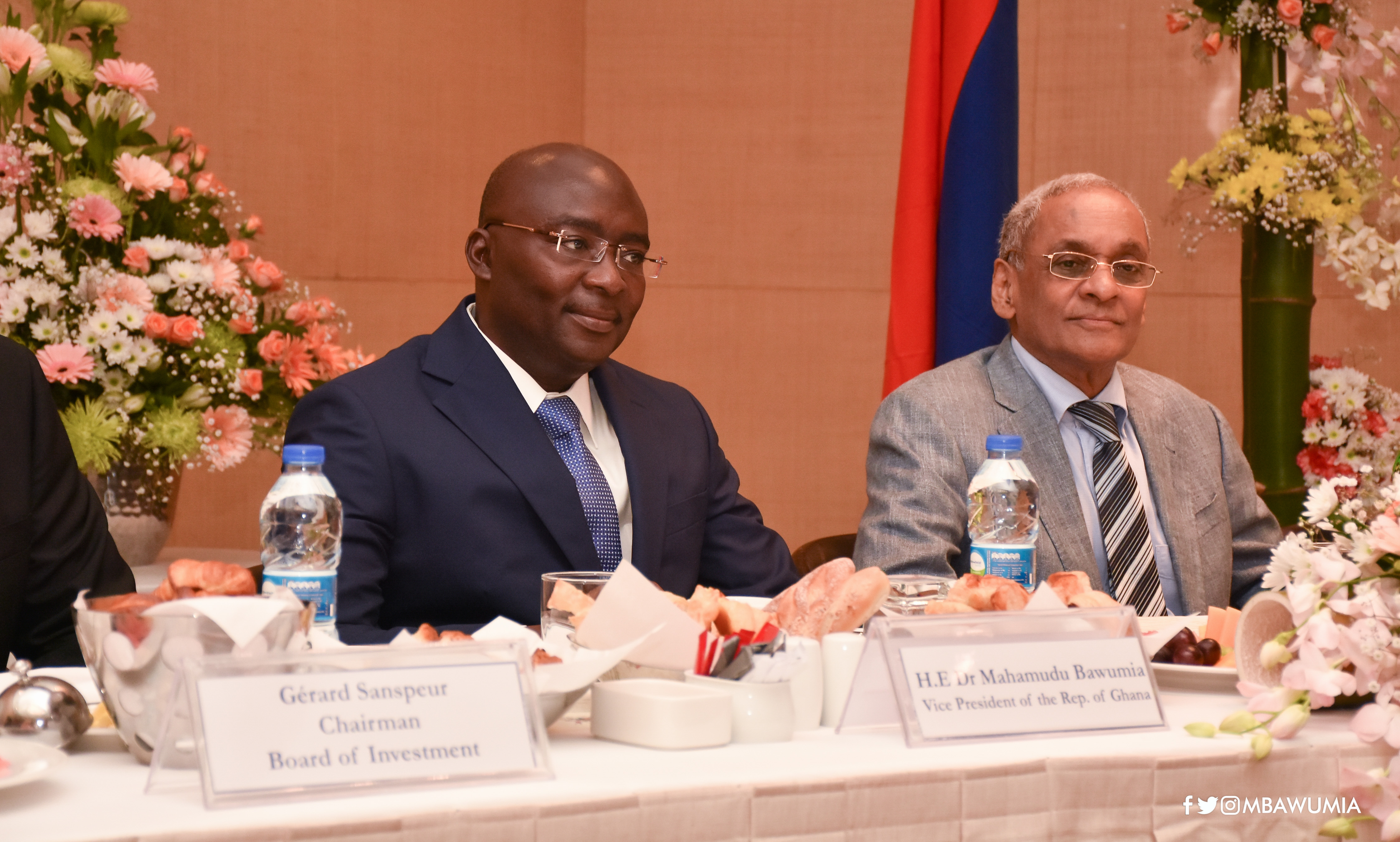 Vice President Bawumia markets ‘One District One Factory’ in Mauritius