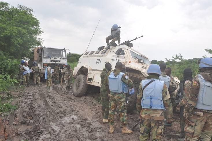 Acknowledging the Ghana Battalion’s peacekeeping efforts in South Sudan
