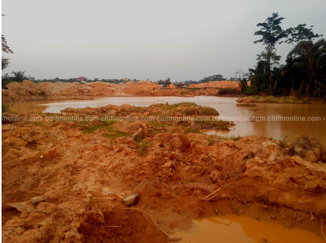 BECE candidate drowns in abandoned galamsey pit