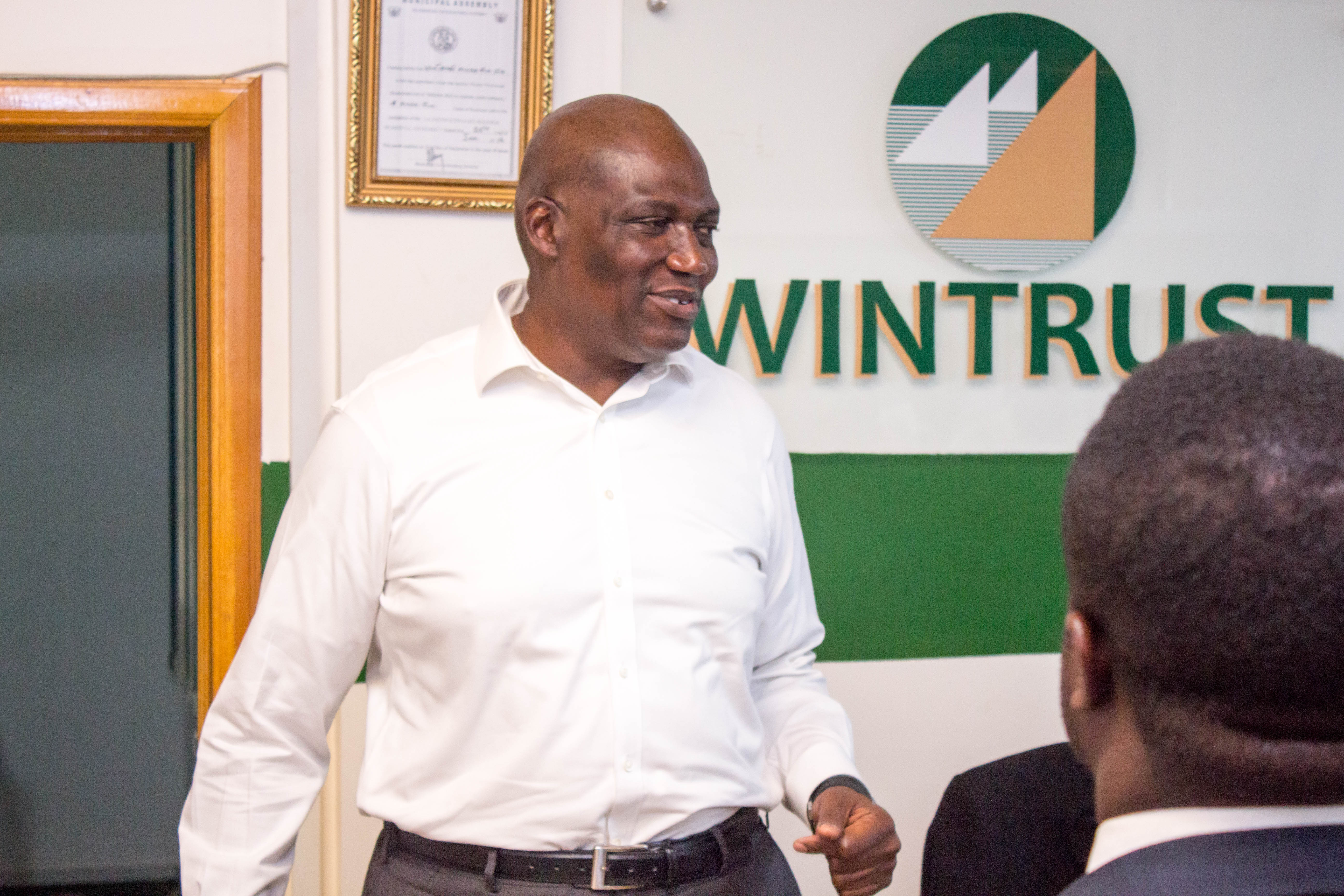 Ken Thompson pays working visit to Wintrust Capital Microfinance