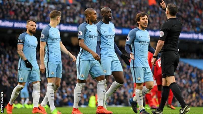 Man City fined over penalty protest
