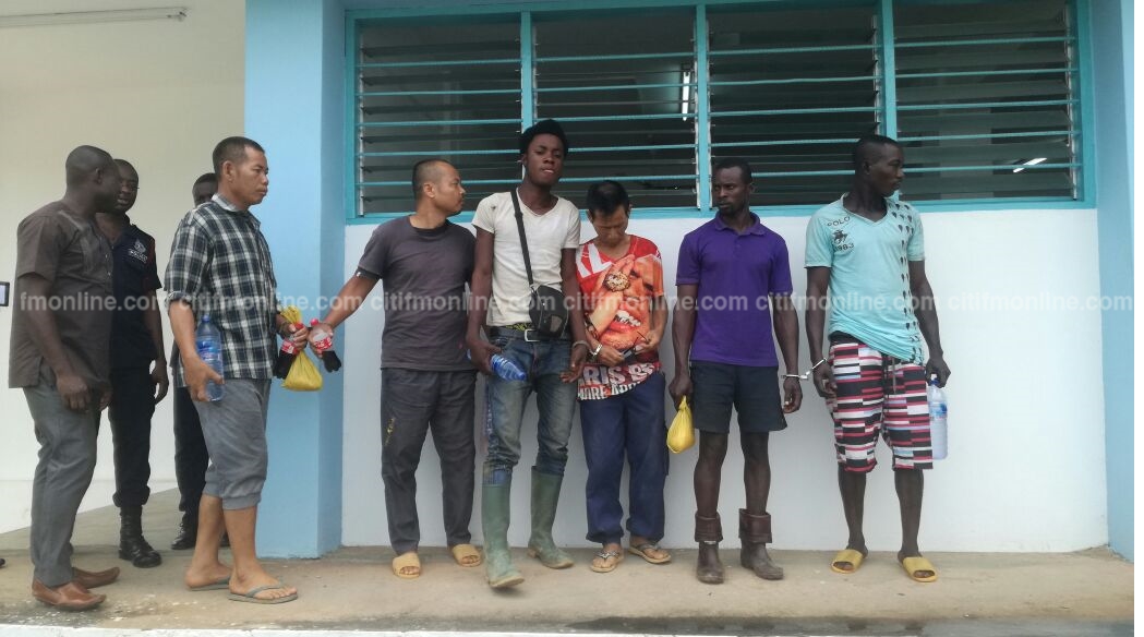 3 Chinese, Ghanaian illegal miners arrested in E/Region