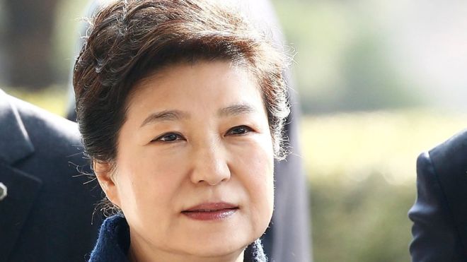 South Korea seeks arrest of ex-president Park Geun-hye