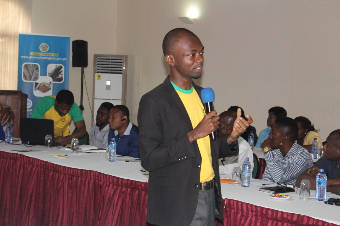 Exporters undergo training on online registration system